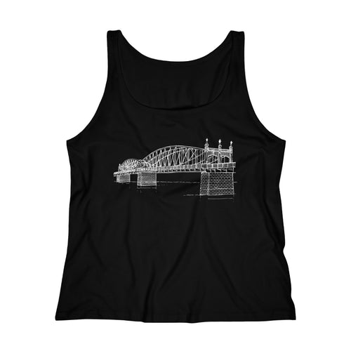 Smithfield Street Bridge - Women's Relaxed Jersey Tank Top