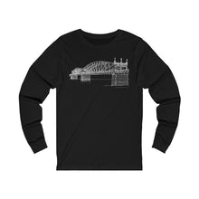 Load image into Gallery viewer, Smithfield Street Bridge - Unisex Jersey Long Sleeve Tee