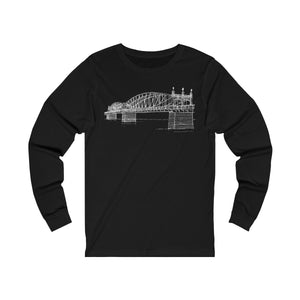 Smithfield Street Bridge - Unisex Jersey Long Sleeve Tee