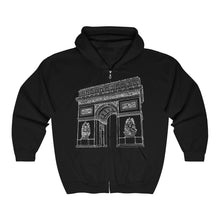 Load image into Gallery viewer, Arc de Triomphe - Unisex Heavy Blend™ Full Zip Hooded Sweatshirt