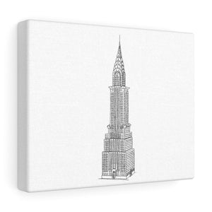 Chrysler Building-Canvas Gallery Wraps