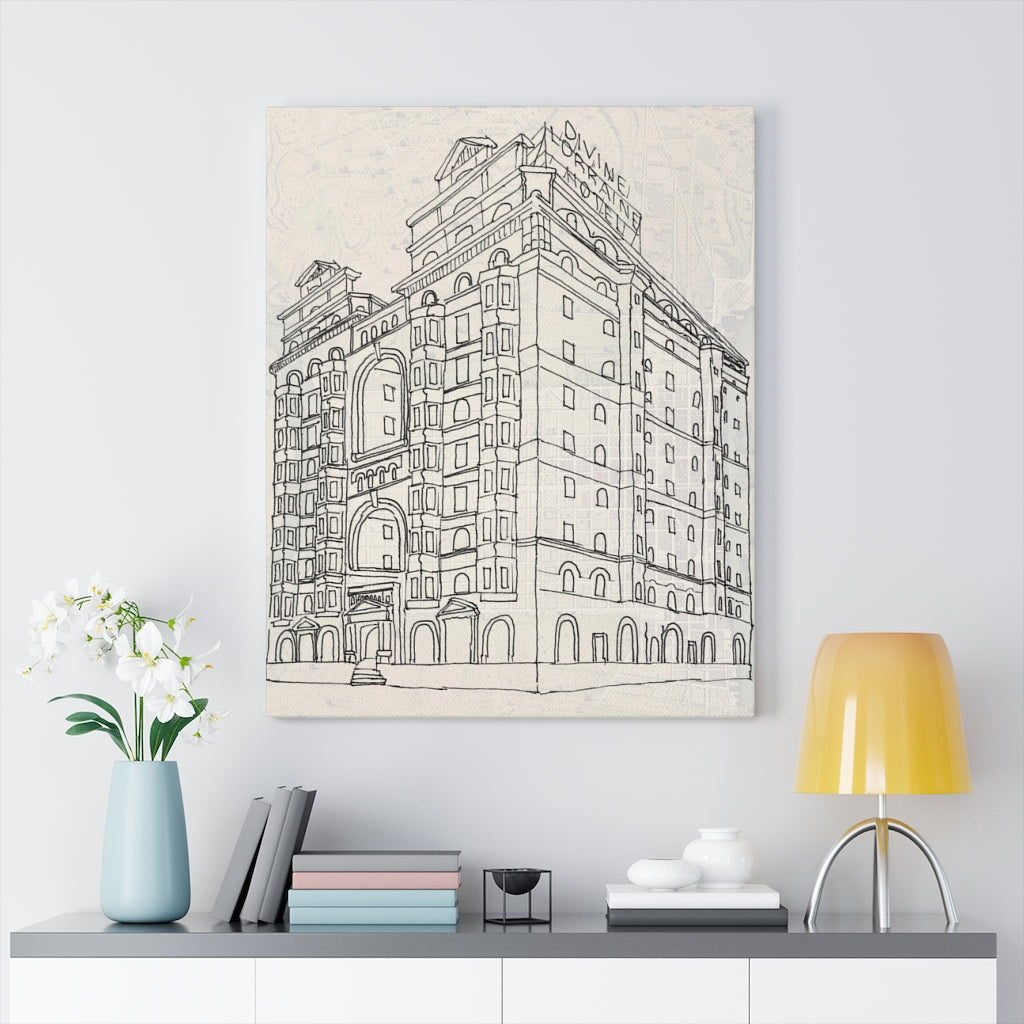 Divine Lorraine Full Color Canvas