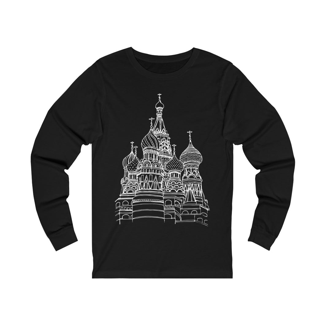 St. Basil's Cathedral-Unisex Jersey Long Sleeve Tee