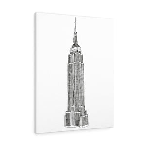 Empire State Building-Canvas Gallery Wraps