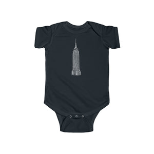 Empire State Building - Infant Fine Jersey Bodysuit