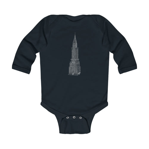 Chrysler Building - Infant Long Sleeve Bodysuit