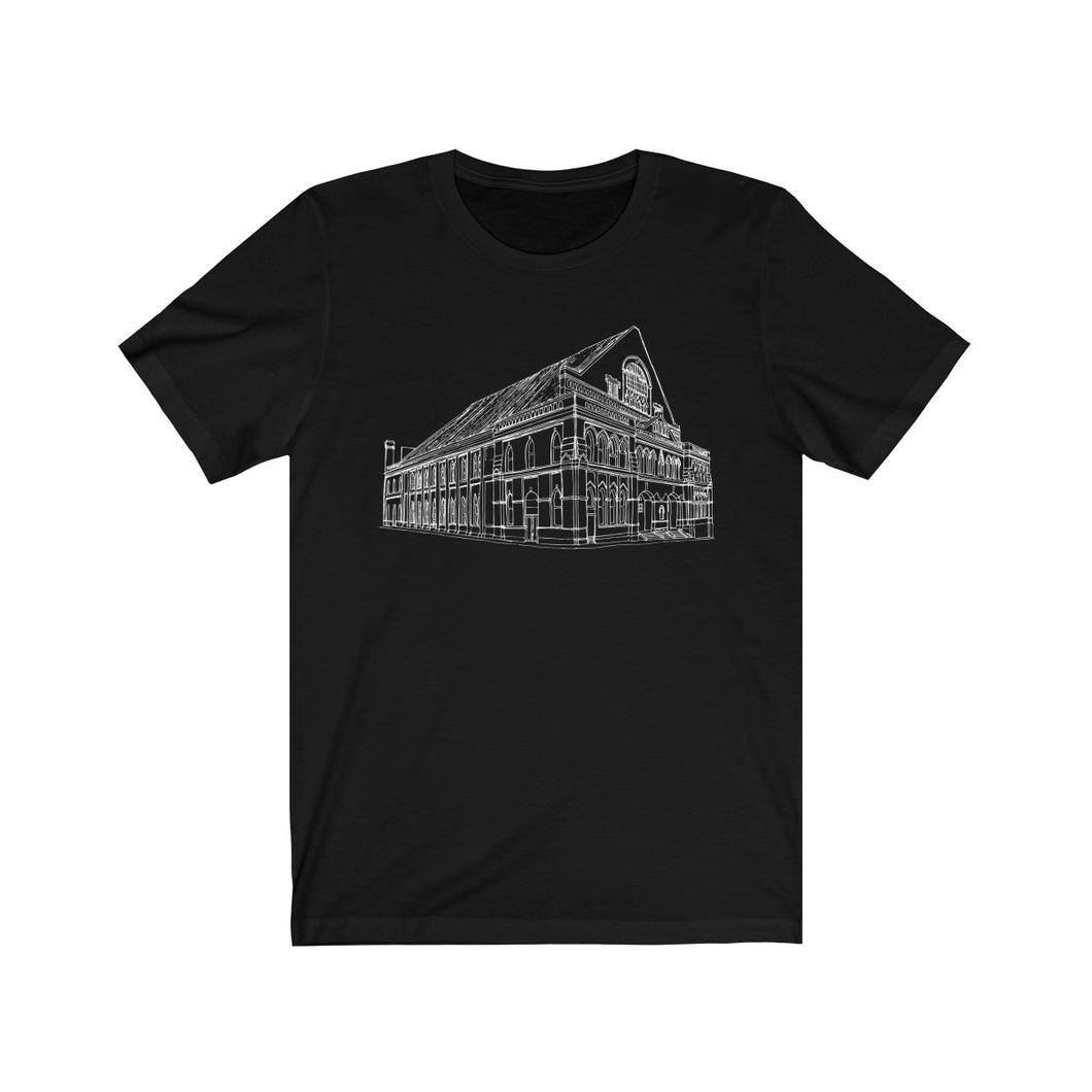 Ryman Auditorium - Unisex Jersey Short Sleeve Tee