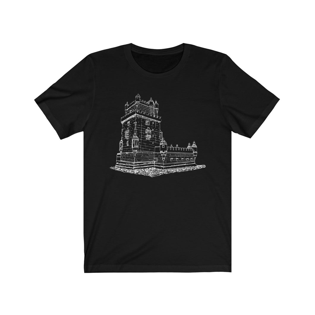 Torre de Belem - Unisex Jersey Short Sleeve Tee