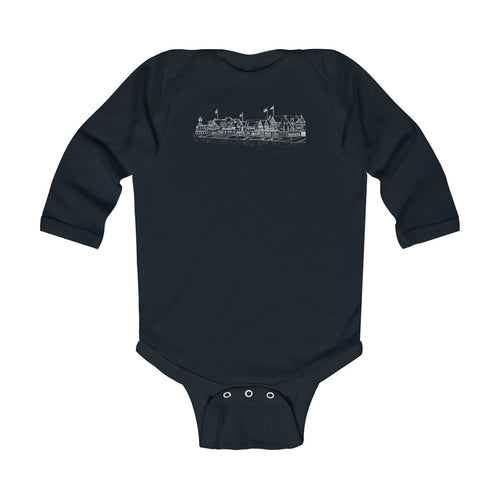 Boathouse Row - Infant Long Sleeve Bodysuit