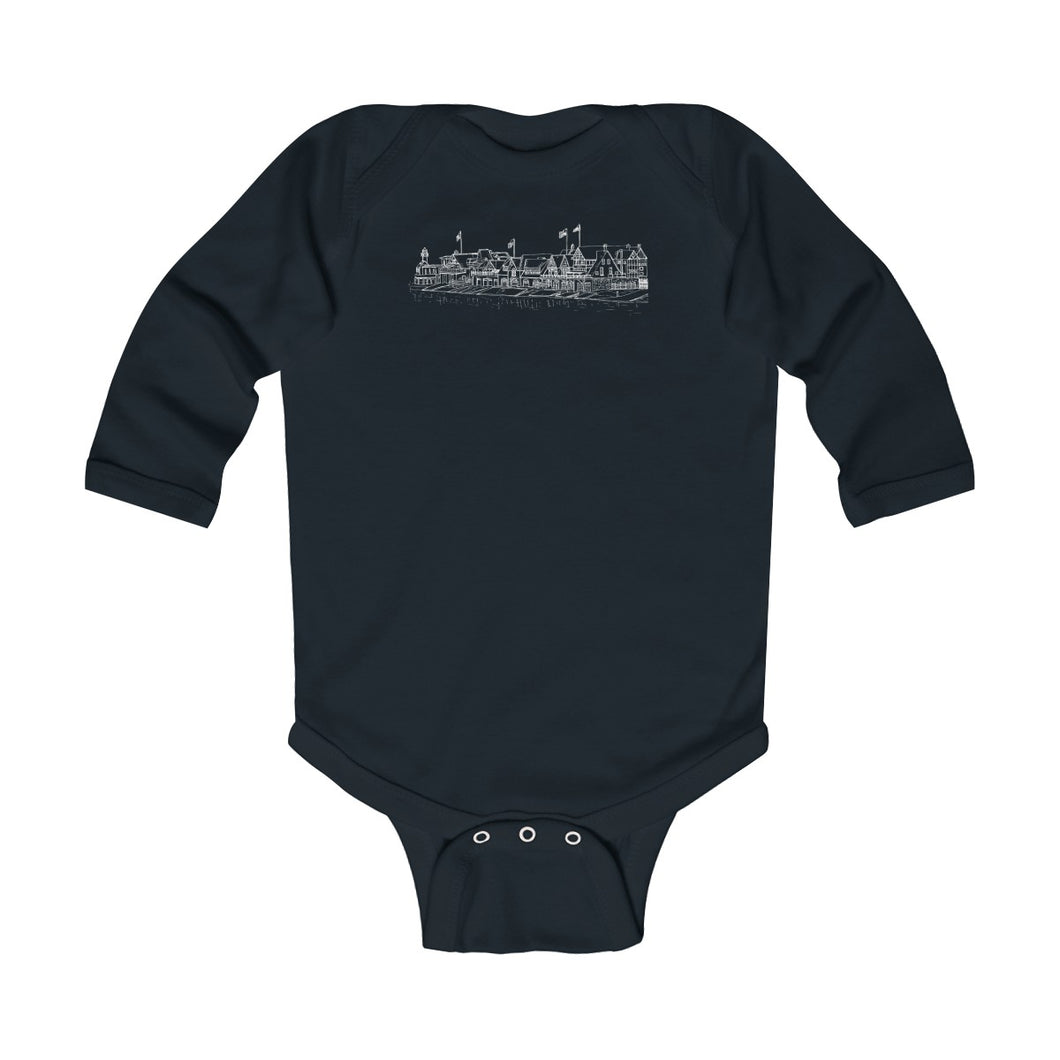 Boathouse Row - Infant Long Sleeve Bodysuit