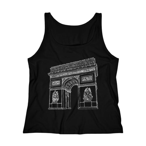 Arc de Triomphe - Women's Relaxed Jersey Tank Top