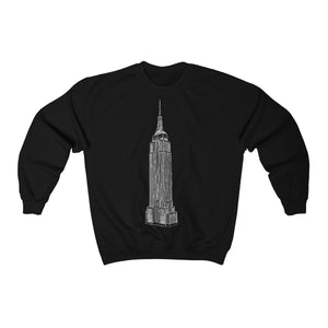 Empire State Building - Unisex Heavy Blend™ Crewneck Sweatshirt