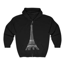 Load image into Gallery viewer, Eiffel Tower - Unisex Heavy Blend™ Full Zip Hooded Sweatshirt