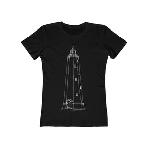 Sandy Hook Light - Women's The Boyfriend Tee