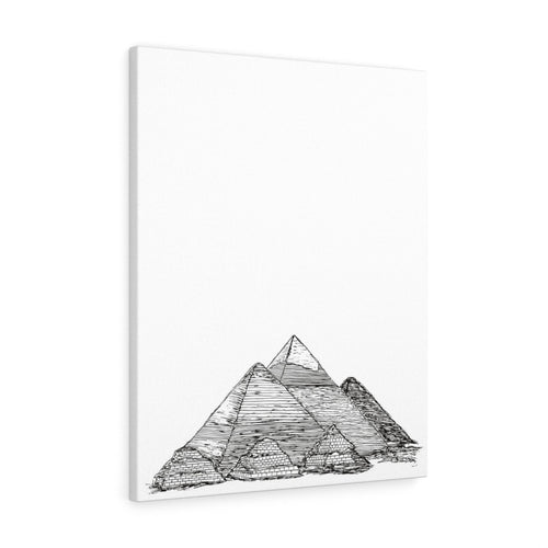 Pyramids-Canvas Gallery Wraps