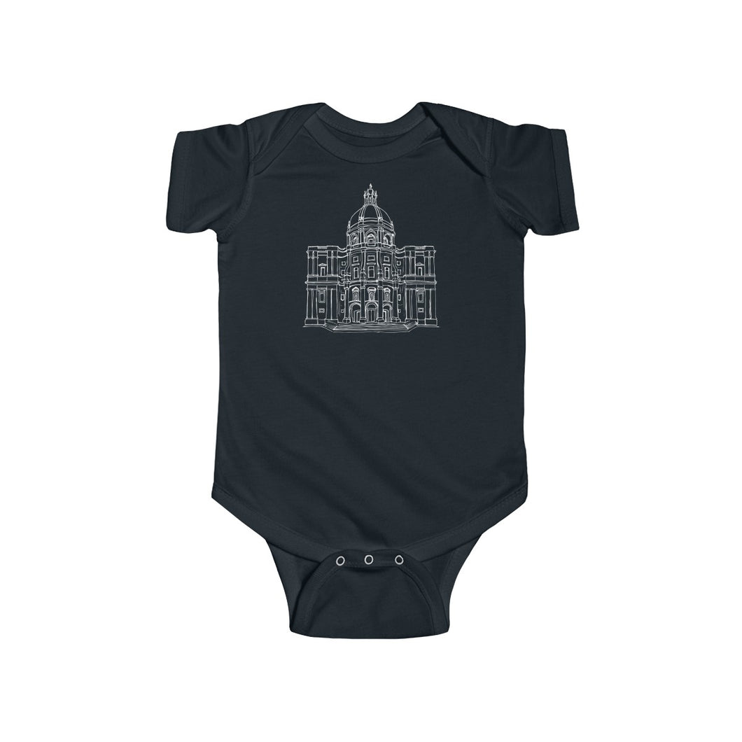 Panteao Nacional - Infant Fine Jersey Bodysuit