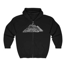 Load image into Gallery viewer, Pyramids - Unisex Heavy Blend™ Full Zip Hooded Sweatshirt