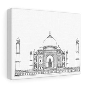 Taj Mahal-Canvas Gallery Wraps