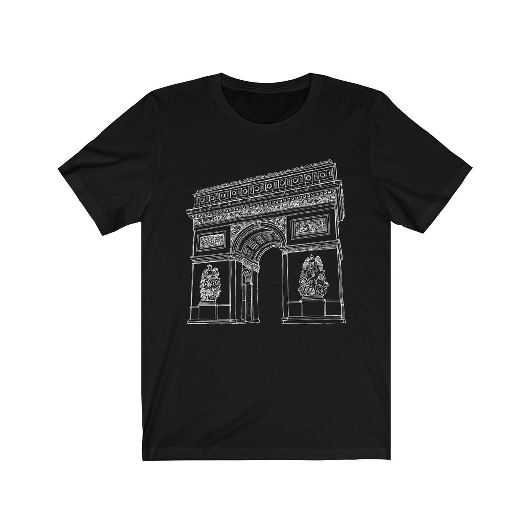 Arc de Triomphe - Unisex Jersey Short Sleeve Tee