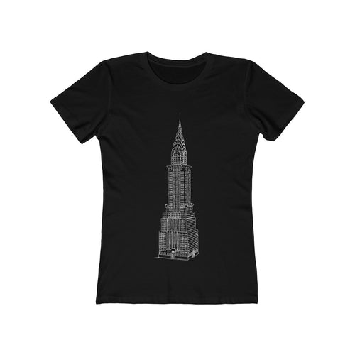 Chrysler Building - Women's The Boyfriend Tee