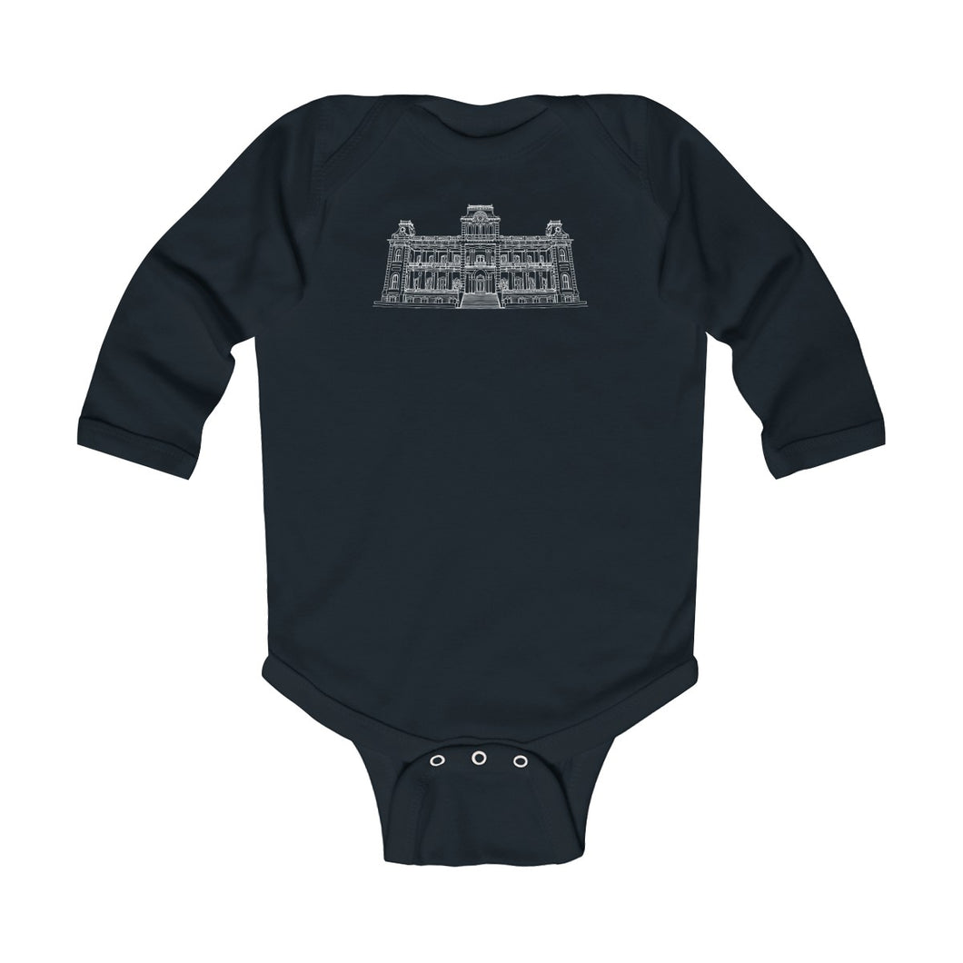 Iolani Palace - Infant Long Sleeve Bodysuit