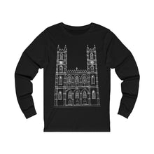 Load image into Gallery viewer, Notre-Dame Basilica - Unisex Jersey Long Sleeve Tee
