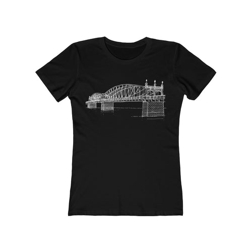 Smithfield Street Bridge - Women's The Boyfriend Tee