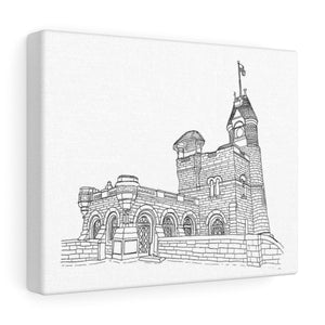 Belvedere Castle-Canvas Gallery Wraps