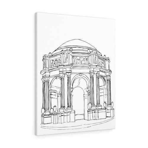 Palace of Fine Arts-Canvas Gallery Wraps