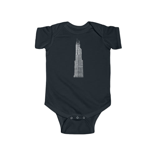 Willis Tower - Infant Fine Jersey Bodysuit