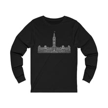 Load image into Gallery viewer, Centre Block - Unisex Jersey Long Sleeve Tee