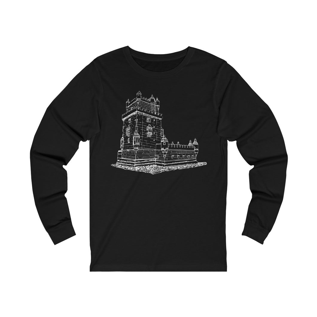 Torre de Belem - Unisex Jersey Long Sleeve Tee