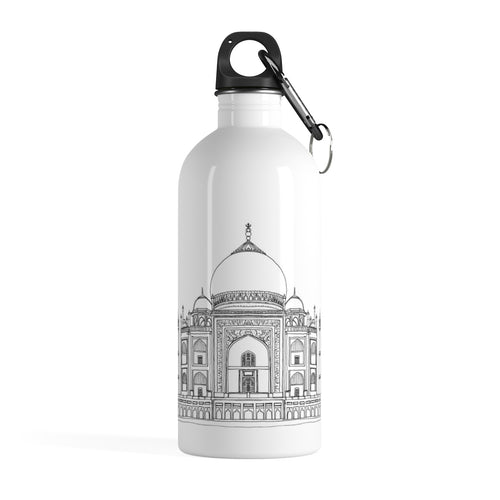Taj Mahal - Stainless Steel Water Bottle