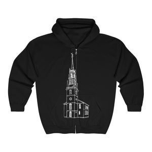Old North Church - Unisex Heavy Blend™ Full Zip Hooded Sweatshirt