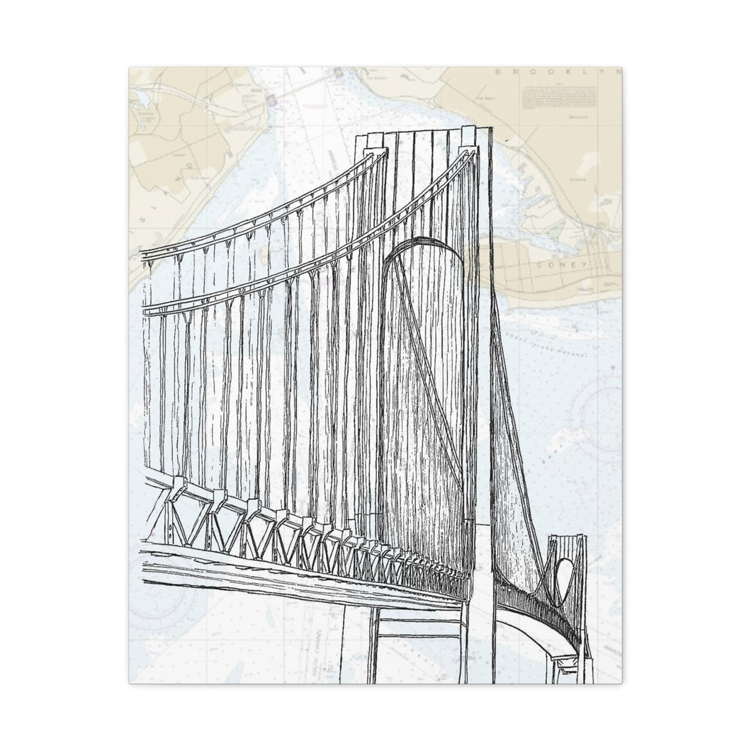 Verazzano-Narrows Bridge Canvas