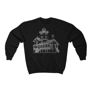 Hereford Inlet Light - Unisex Heavy Blend™ Crewneck Sweatshirt