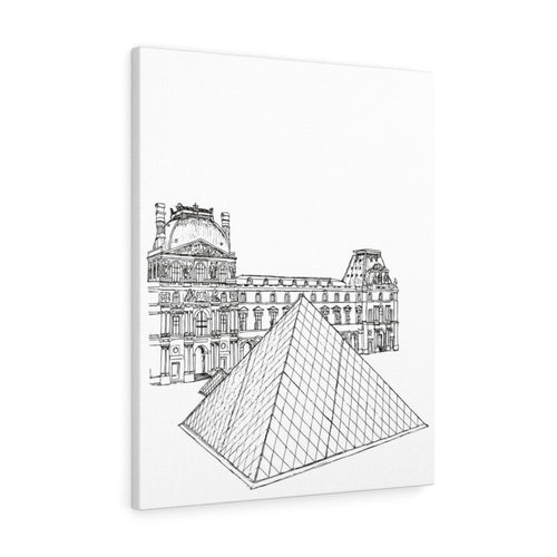 Louvre-Canvas Gallery Wraps