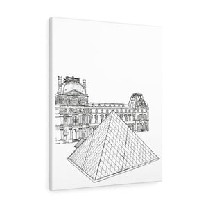 Louvre-Canvas Gallery Wraps