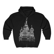 Load image into Gallery viewer, St. Basil&#39;s Cathedral - Unisex Heavy Blend™ Full Zip Hooded Sweatshirt