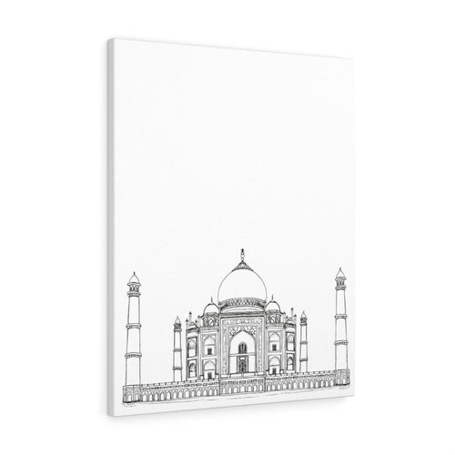 Taj Mahal-Canvas Gallery Wraps