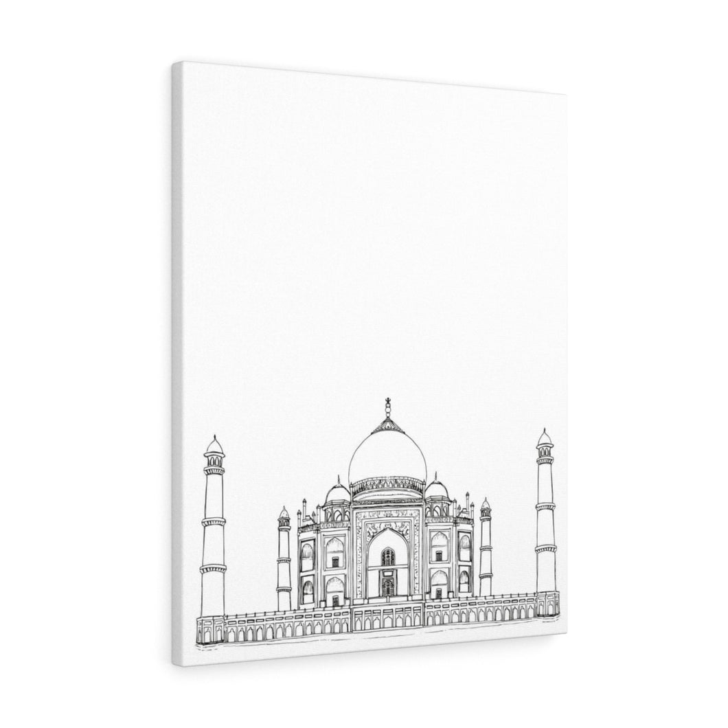 Taj Mahal-Canvas Gallery Wraps
