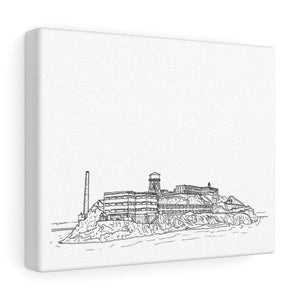 Alcatraz-Canvas Gallery Wraps