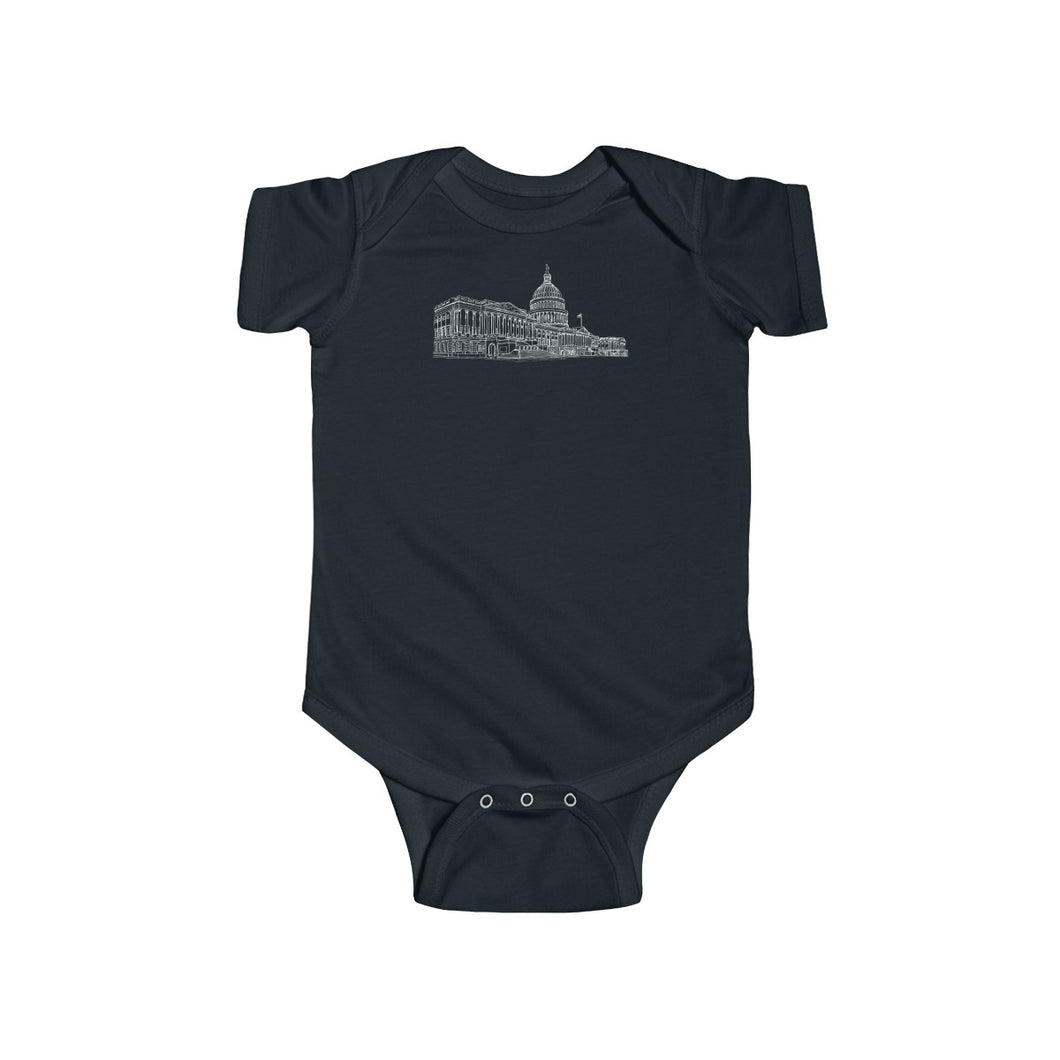 United States Capitol - Infant Fine Jersey Bodysuit