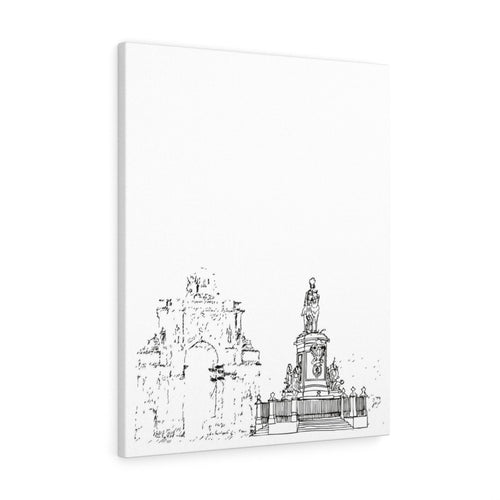 Praca do Comercio-Canvas Gallery Wraps