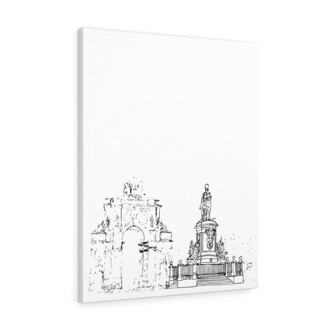 Praca do Comercio-Canvas Gallery Wraps