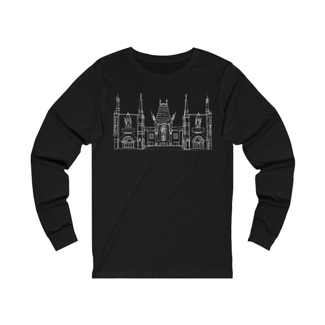 Chinese Theatre - Unisex Jersey Long Sleeve Tee