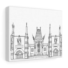 Load image into Gallery viewer, Grauman Chinese-Canvas Gallery Wraps