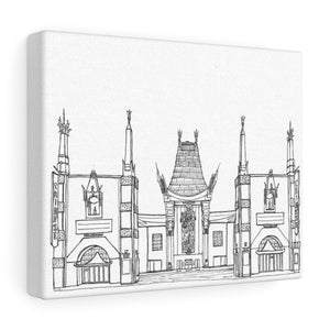 Grauman Chinese-Canvas Gallery Wraps