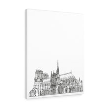 Load image into Gallery viewer, Notre Dame Paris-Canvas Gallery Wraps