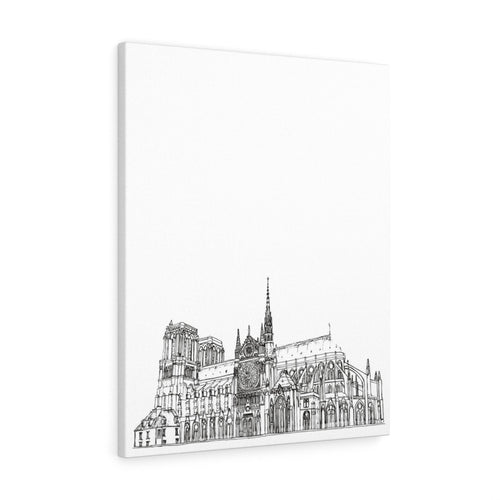 Notre Dame Paris-Canvas Gallery Wraps